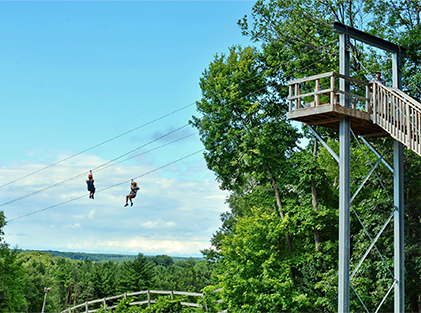 zip-lining