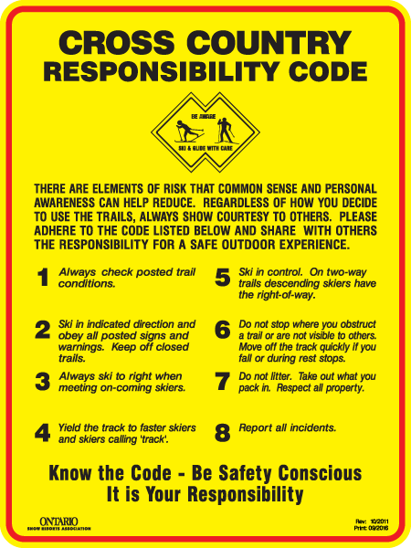 Cross Country Responsibility Code